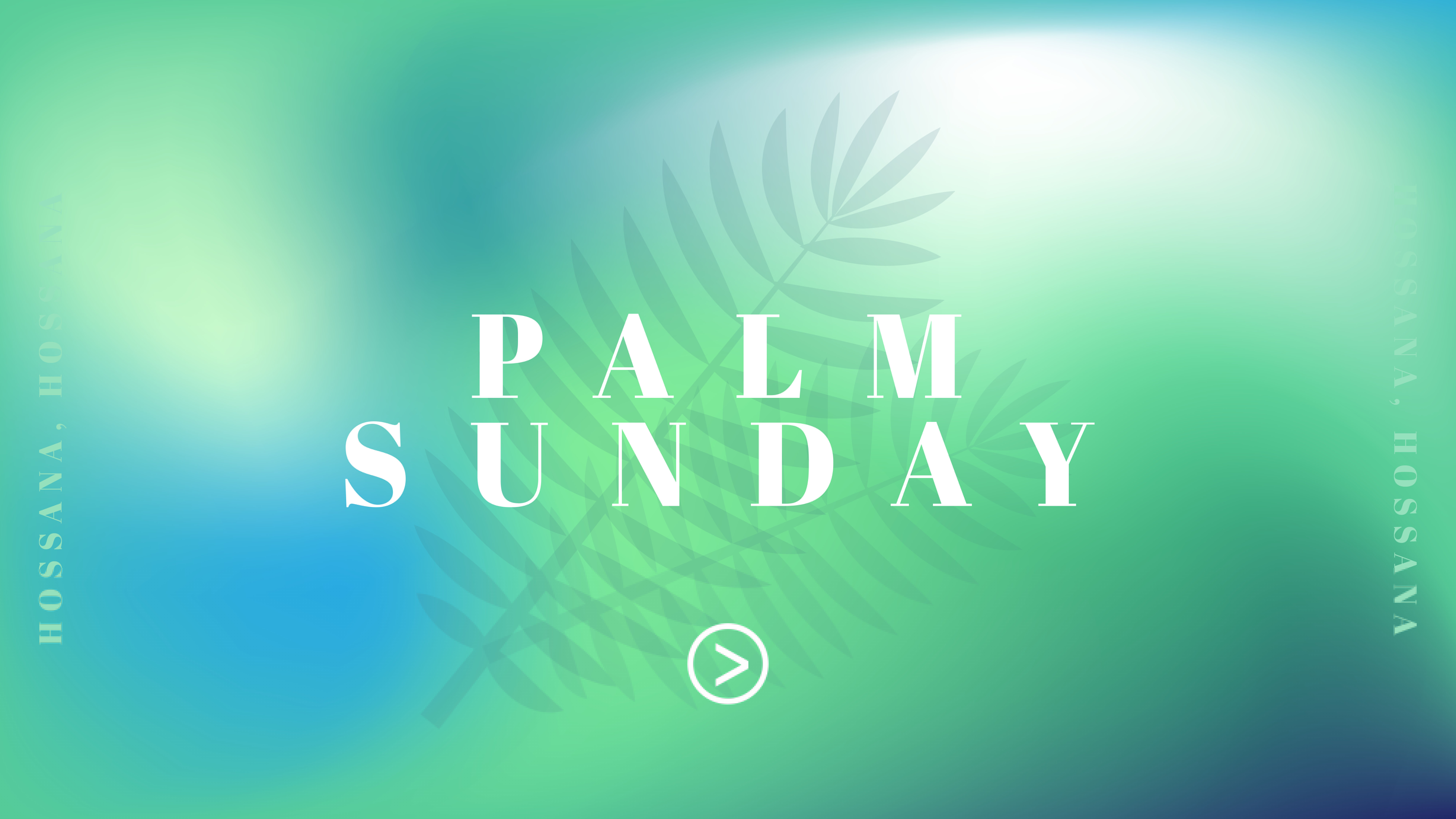 Mark 11:1-11 - Palm Sunday
